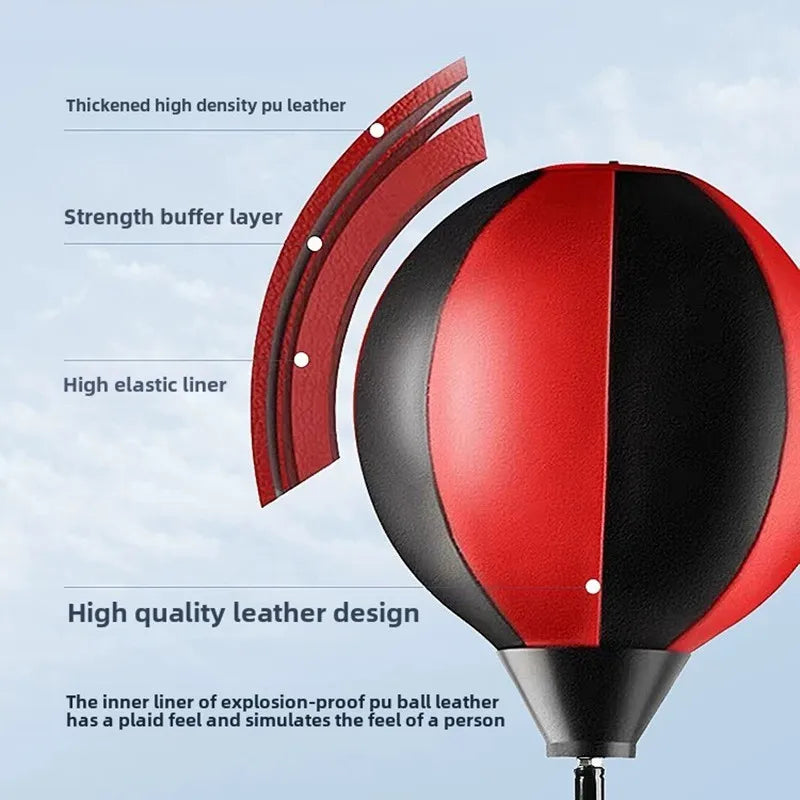 Guangdong Adjustable Kids Boxing Training Set 360 Degree Punch Ball