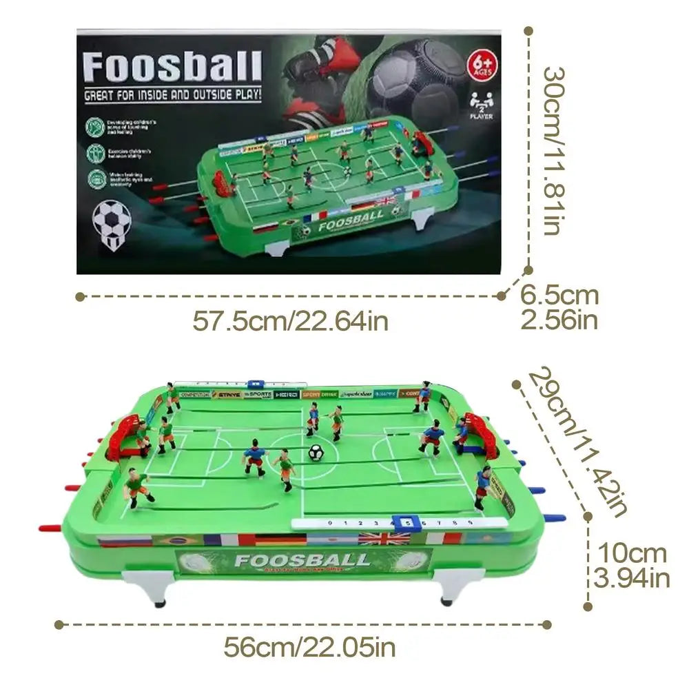 Football Table Interactive Game for Family Party Compact Soccer Table