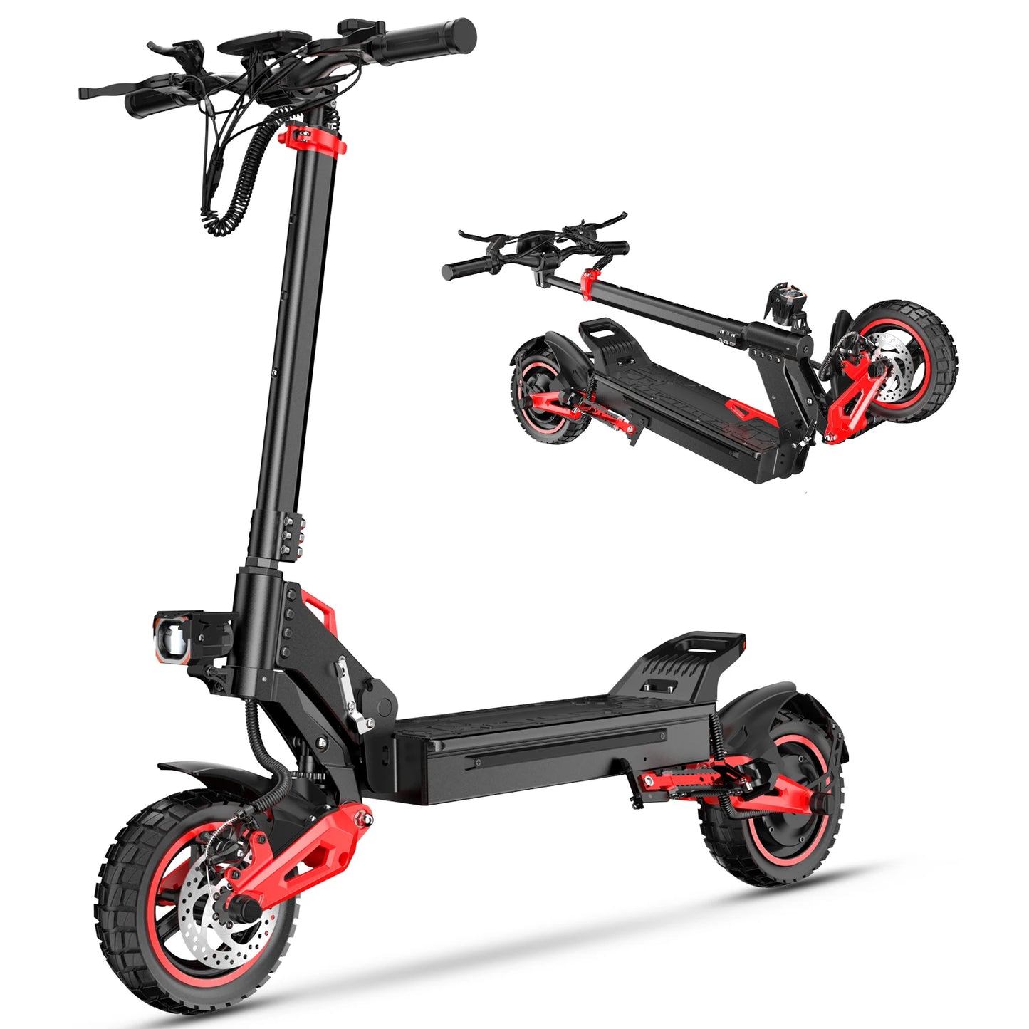 Electric Scooter 1600W 48V 18Ah Folding Off Road 32 MPH