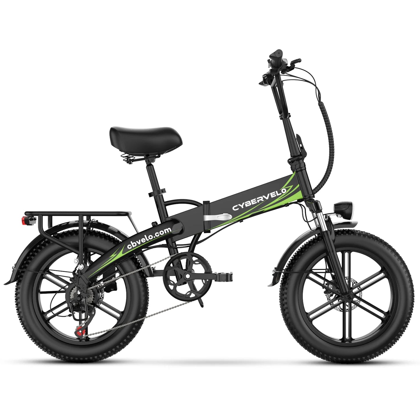 CYBERVELO MARS700 Folding Electric Bike With Removable Battery 80 Miles