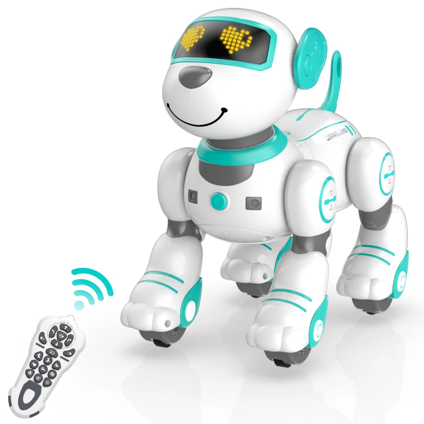Remote Control Robot Dog Toy for Kids Programmable Interactive Puppy