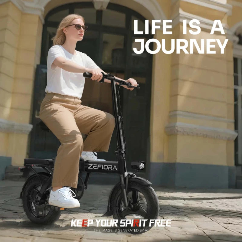 ZEFIORA 1000W Off Road Electric Bicycle Removable Battery