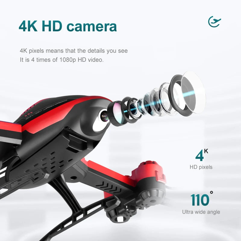 4DRCC V10 Mini Drone 4K HD Camera FPV Quadcopter Pro