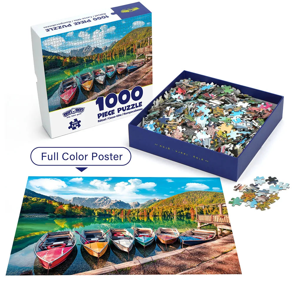 1000 Piece Jigsaw Puzzle for Adults Women Men Christmas Gift