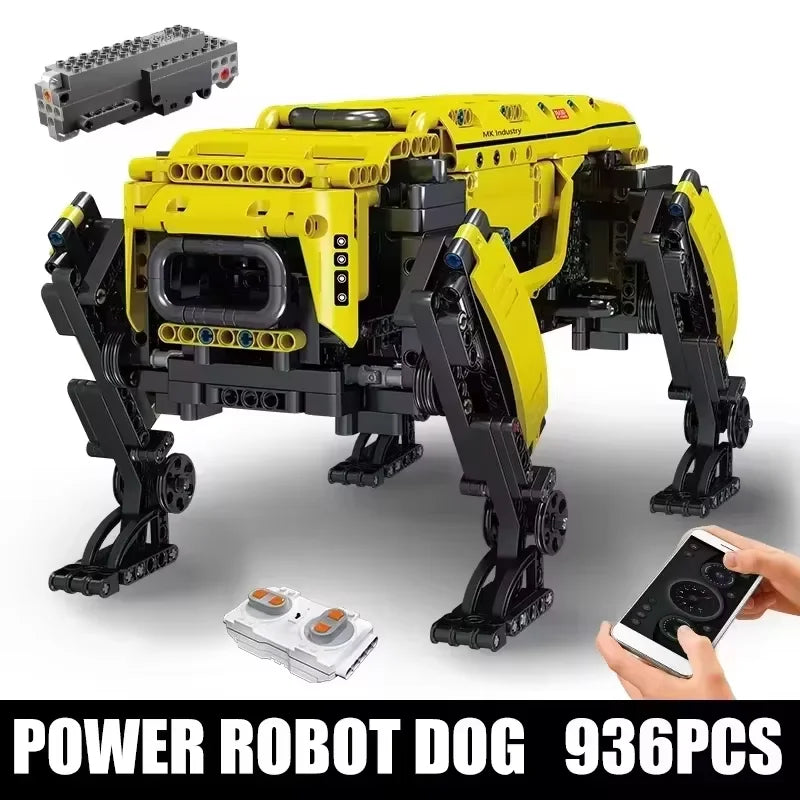 Mould King AlphaDog Motorized Robot Building Blocks Set