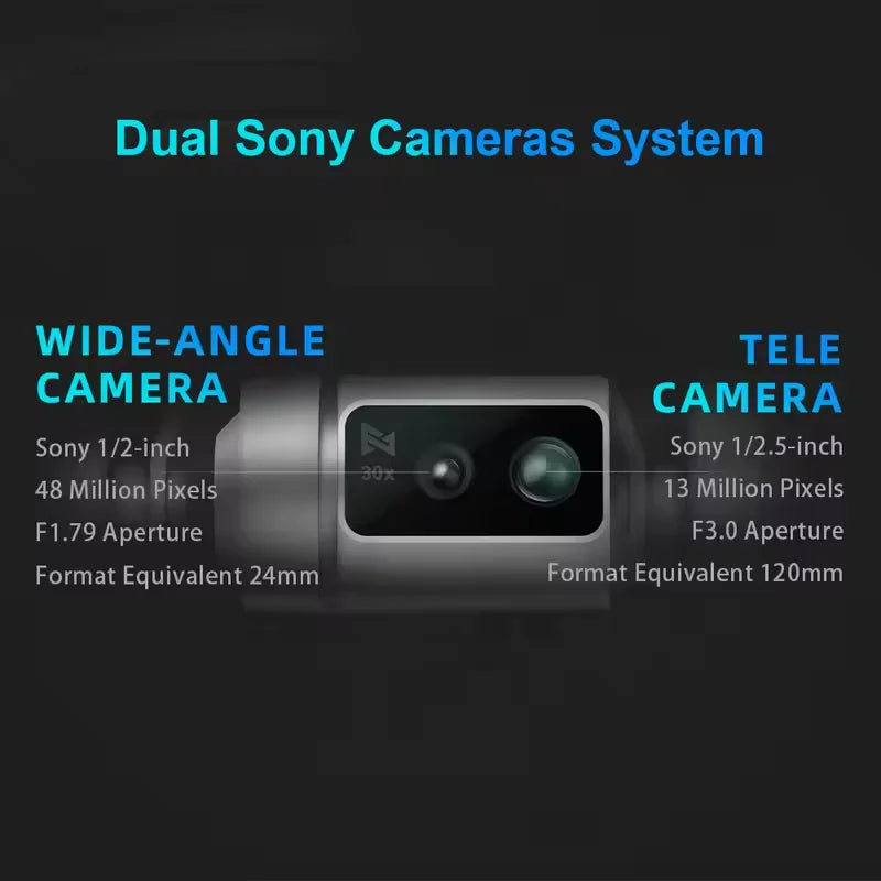 FIMI X8 Tele Max 4K Professional Drone 3 Axis Gimbal