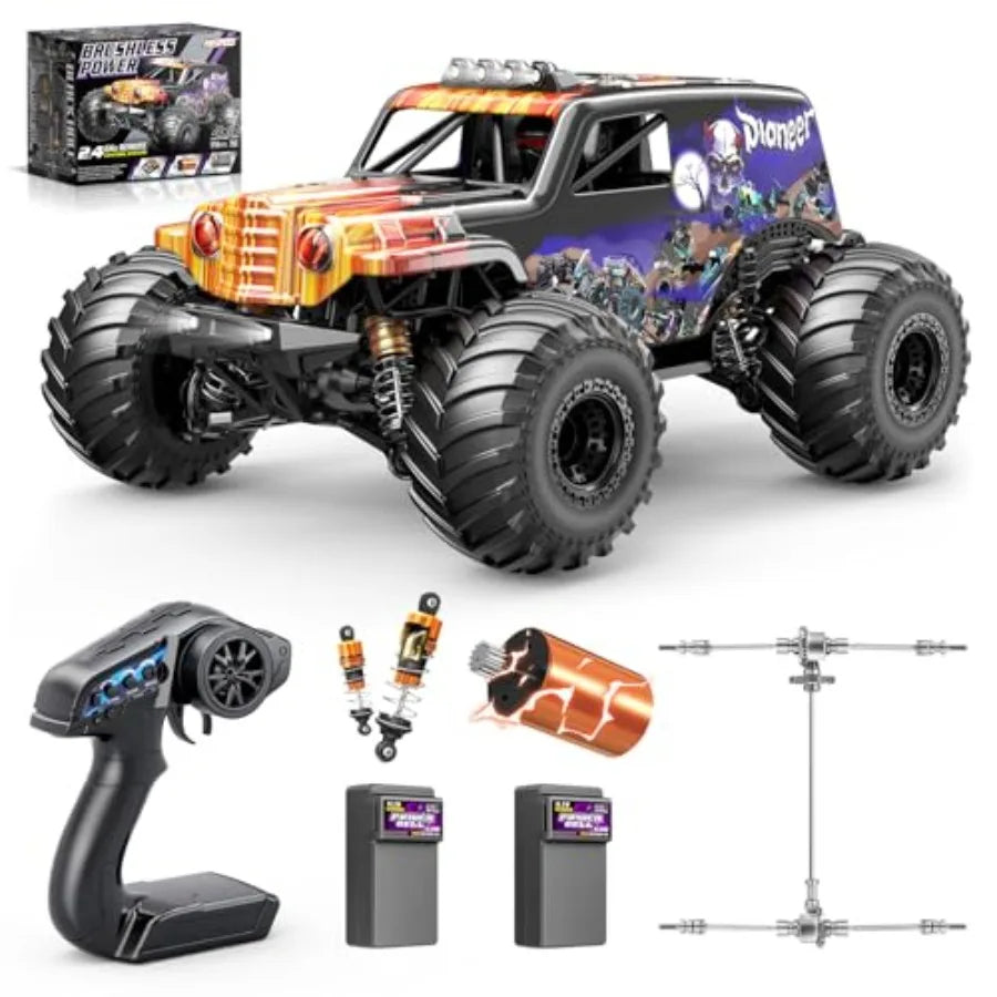 Brushless RC Car 4WD Off-Road Electric Remote Control Car