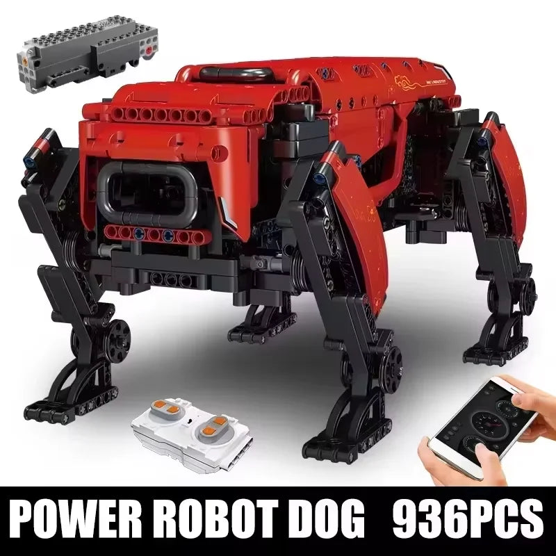 Mould King AlphaDog Motorized Robot Building Blocks Set