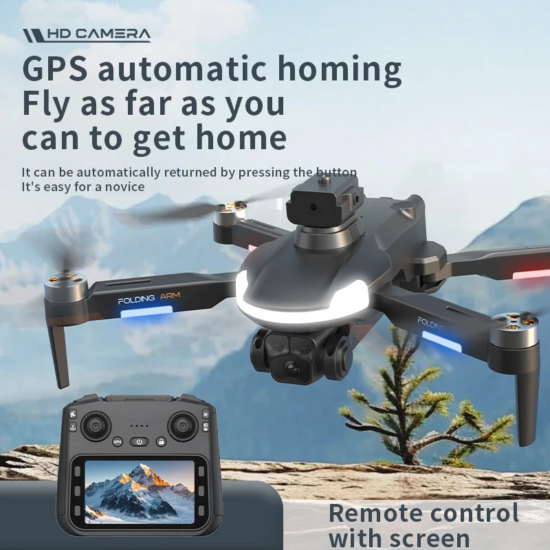 JIKEFUN CZ20 RC Drone 8K GPS HD Dual Camera Brushless