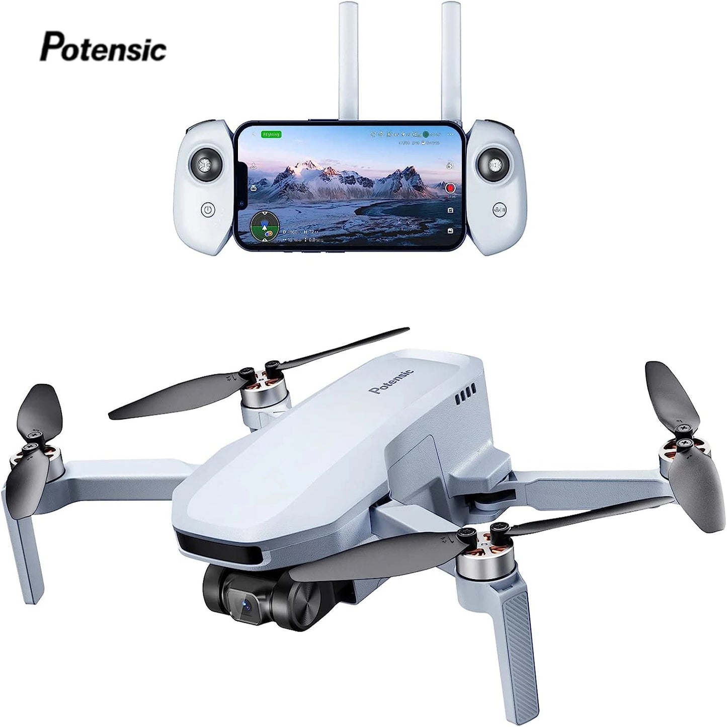 Potensic Atom SE Drone With GPS Auto Return And 4K