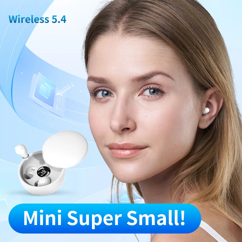 Shuke Wireless Bluetooth Sleep Earbuds With Microphone Waterproof