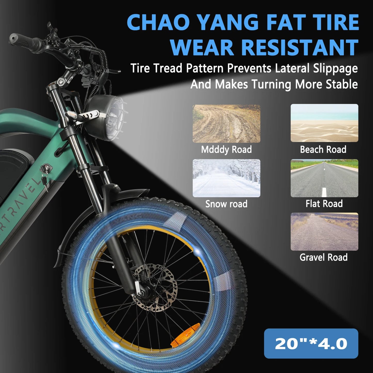 ZM22 Off Road Ebike 1500W Peak Motor 48V 27Ah Battery