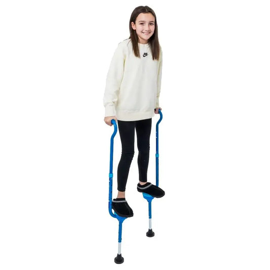 Kids Walking Stilts With Adjustable Heights Sturdy Easy Assembly Outdoor