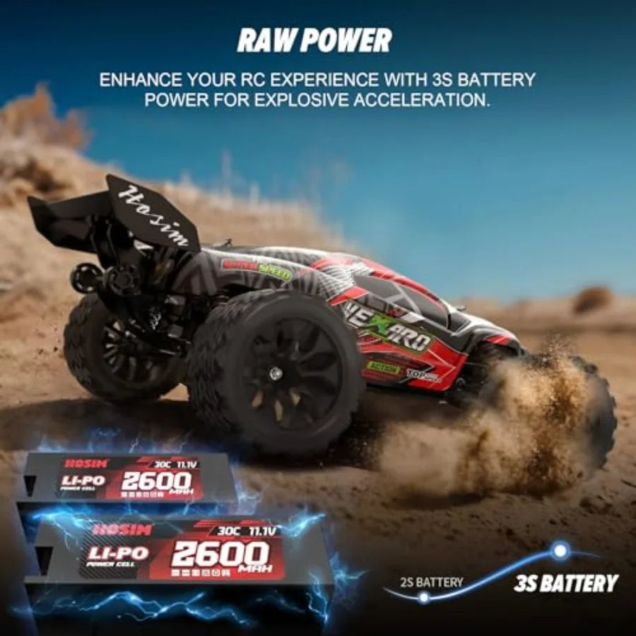 Mini Brushless RC Cars All Terrain 4x4 Remote Control Truck