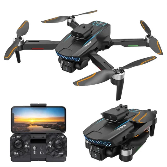 LF662 Triple Camera Drone With Dual Batteries And RGB Lights