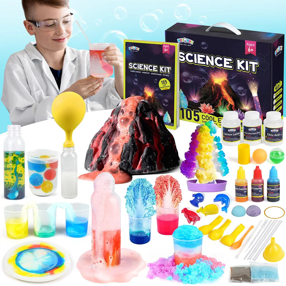 Hign-concerned Science Kits For Kids 105 Experiments STEM Toys