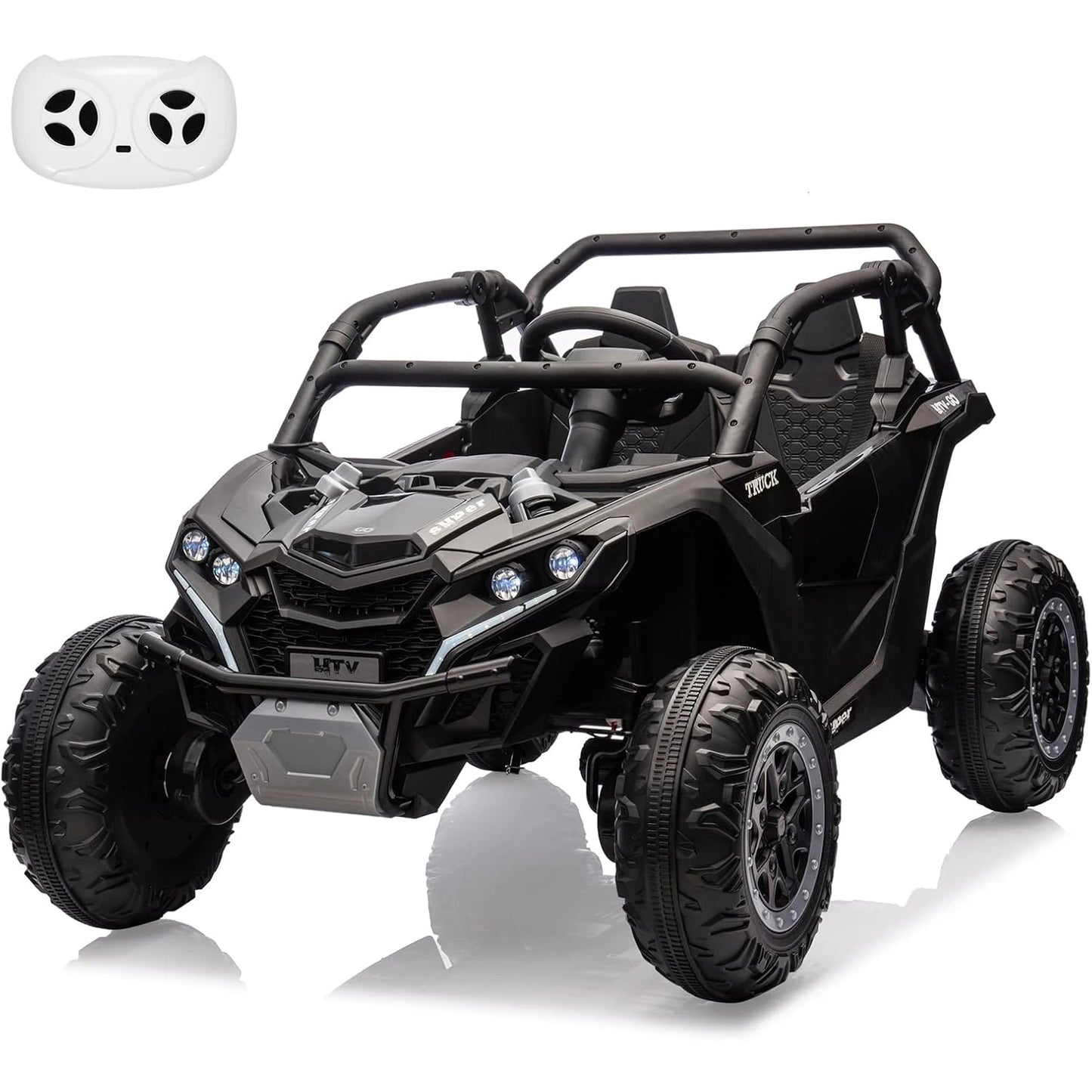 24V 4WD Ride On Car For Kids With Remote Control 2 Seater