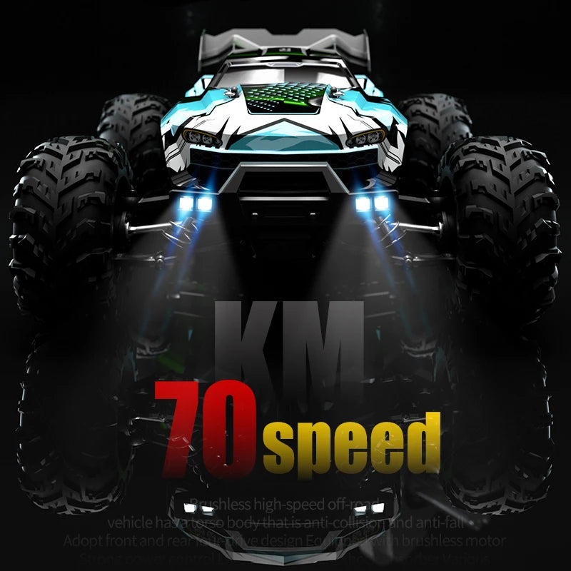 WLtoys 16101 Pro 1to16 High Velocity 4WD RC Car LED
