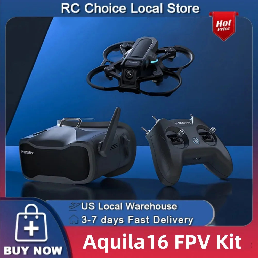 Betafpv Aquila16 FPV Kit ELRS 2.4G Brushless Racing Drone