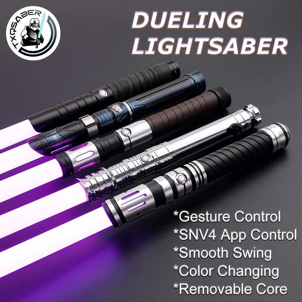 1977SaberFeast Neo Pixel Lightsaber Heavy Dueling RGB Metal Hilt
