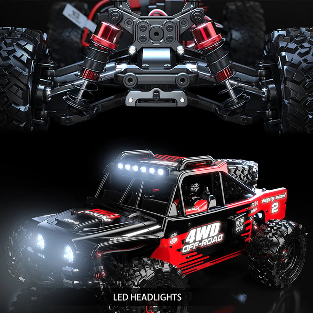 JIUSI 1/14 RC Car 4WD Remote Control Off Road Truck