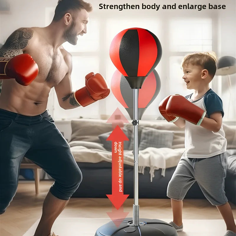 Guangdong Kids Boxing Training Set With 360 Degree Punch Ball