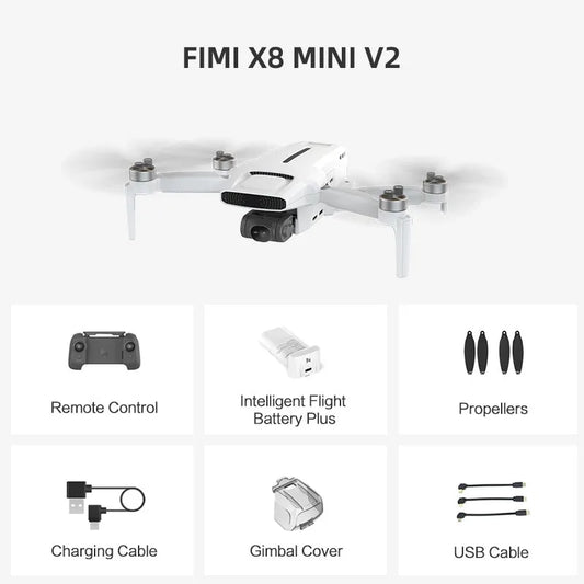Ishowtienda Fimi X8 Mini V2 Quadcopter Featuring 4K Camera EIS