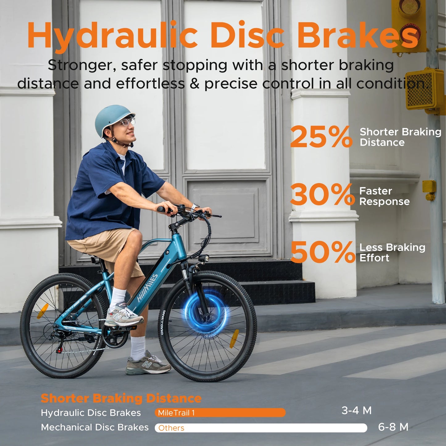 ENGWE MileTrail Electric Bike 700W 36V 13Ah Front Suspension