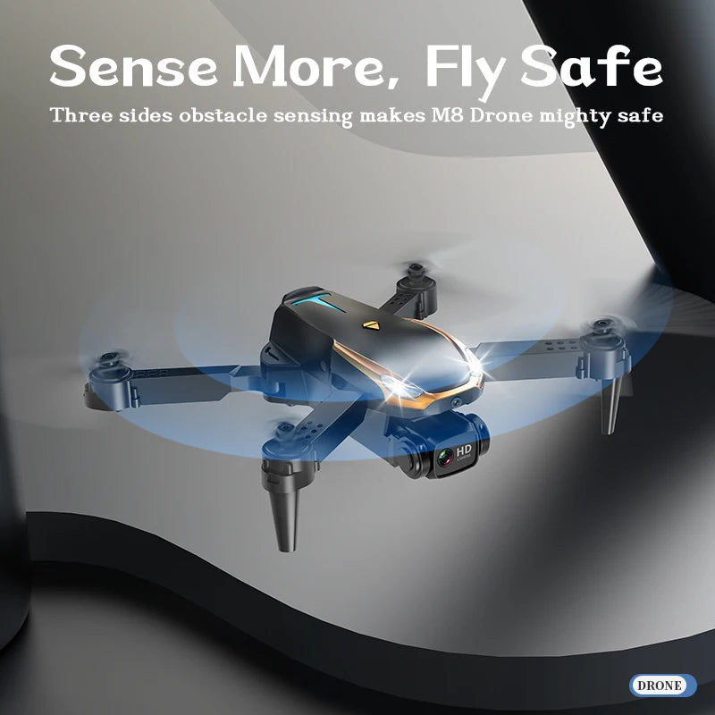 EY Drone With Dual HD Cameras, Optical Flow Positioning, App-Controlled