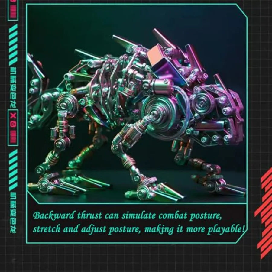 Chameleon 3D Metal Puzzle For Adults Building Set Model Kit