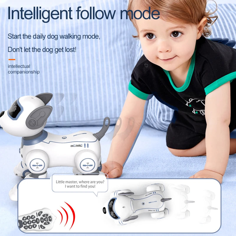Kelaton RC Robot Dog With Voice Command And Touch Sensor