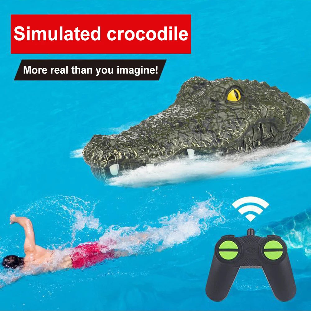 Remote Control Alligator Head Boat 2.4G For Kids And Adults