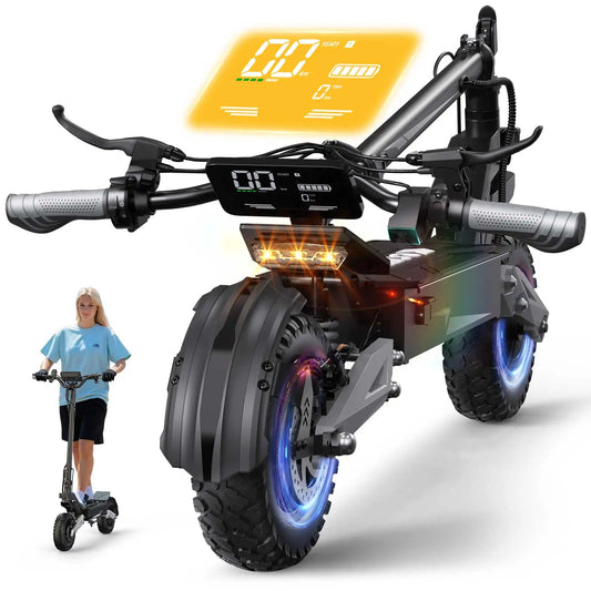OOTD T10 Foldable Electric Scooter 900W Max Range 45-60km