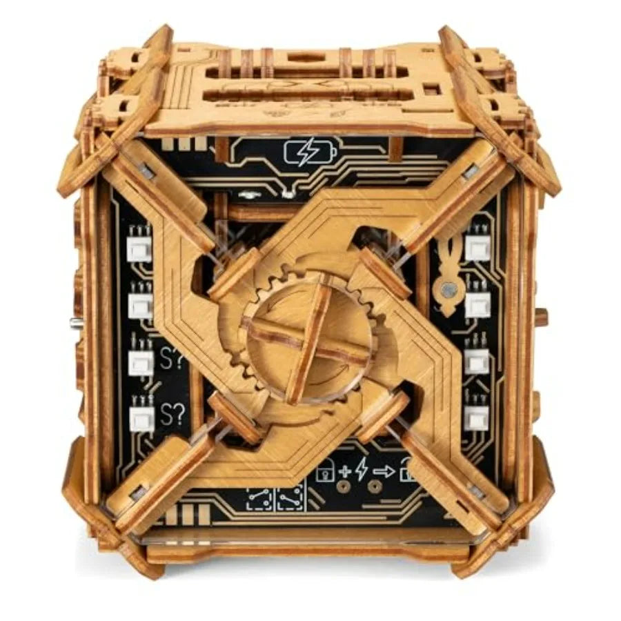 Tesla Box Electronic Puzzle Box Escape Room Brain Teaser