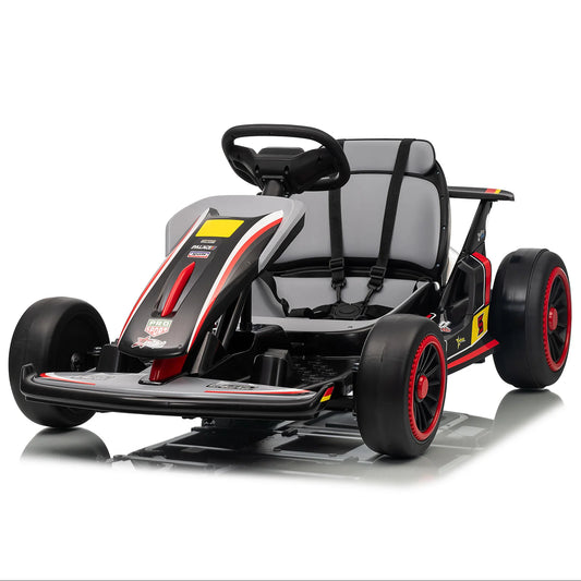 Mukidy 24V Electric Go Kart For Kids Drift Ride On