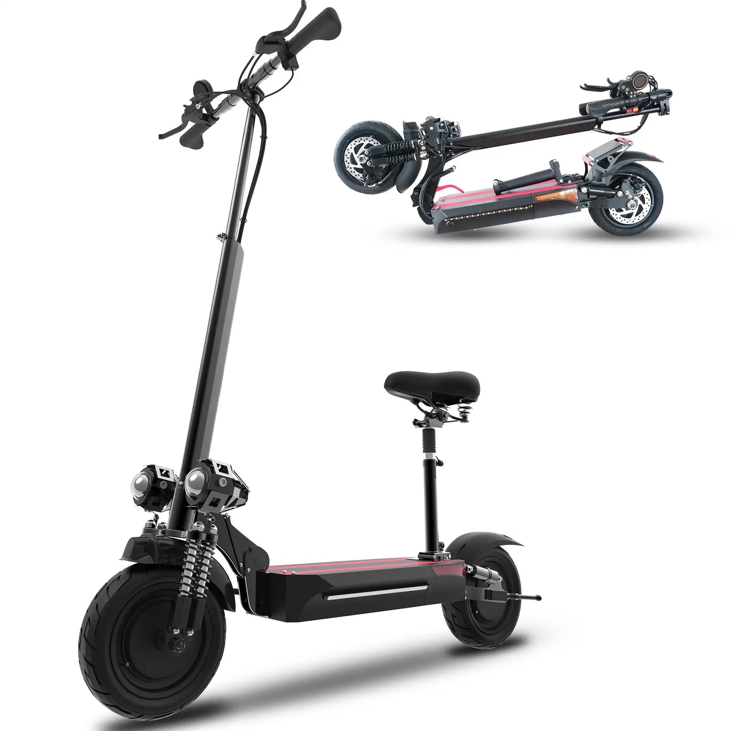 X500 Electric Scooter 2000W Dual Motor 40 MPH Range