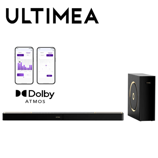 ULTIMEA Skywave F30 3.1.2ch 300W Dolby Atmos Soundbar with Subwoofer