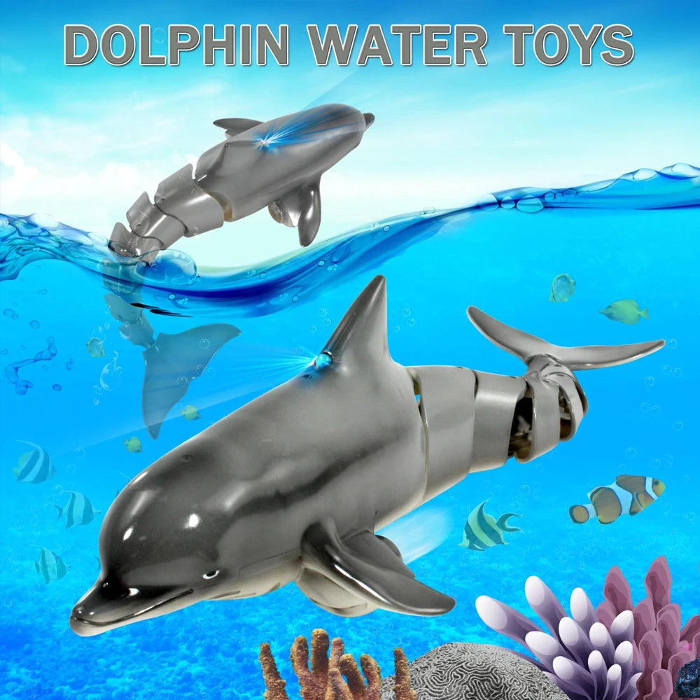 CONUSEA RC Boat Dolphin 2 4G Remote Controlled Boat Toy