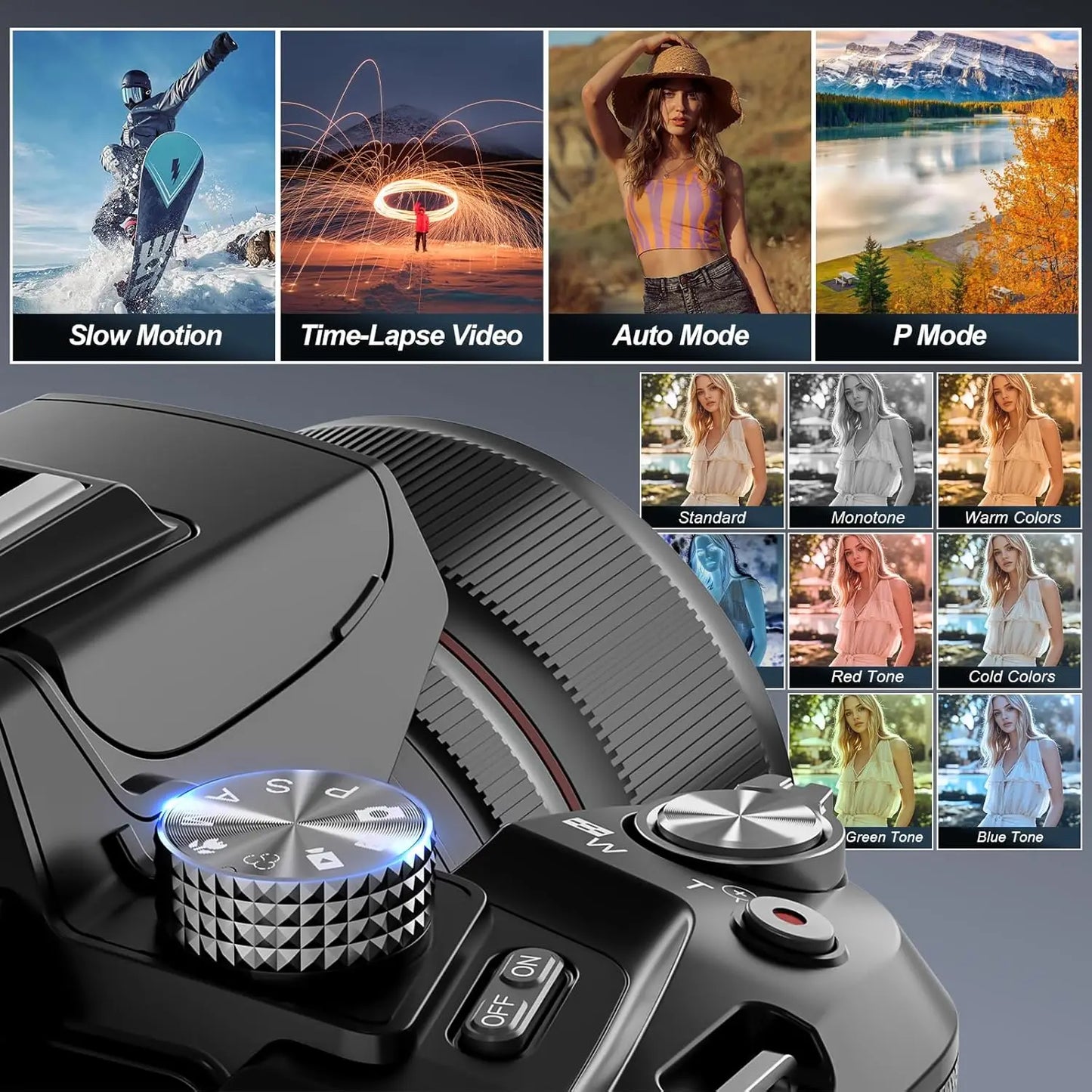 NBD 5K Camera 64MP Featuring 16x Optical Zoom And WiFi