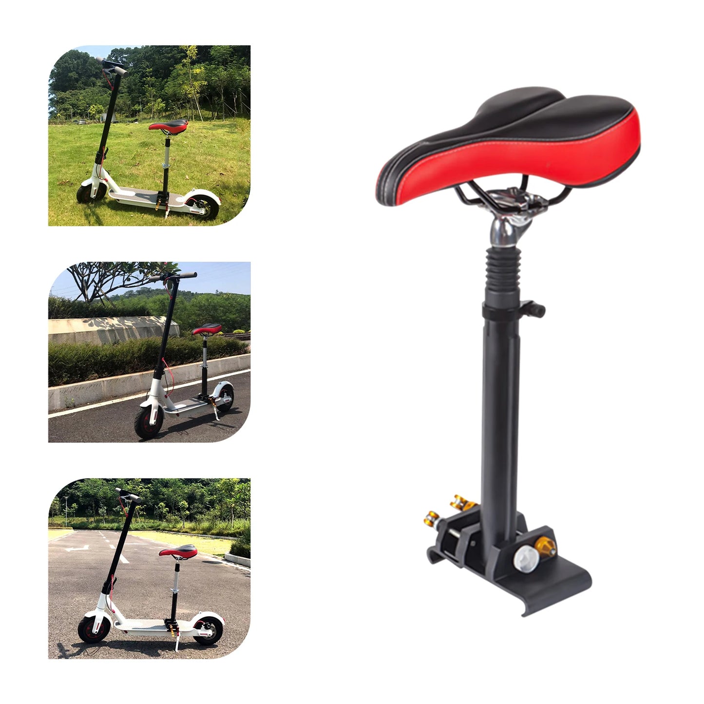 Scooter Seat Cushion For Xiaomi M365 Foldable Shock Absorbing Saddle