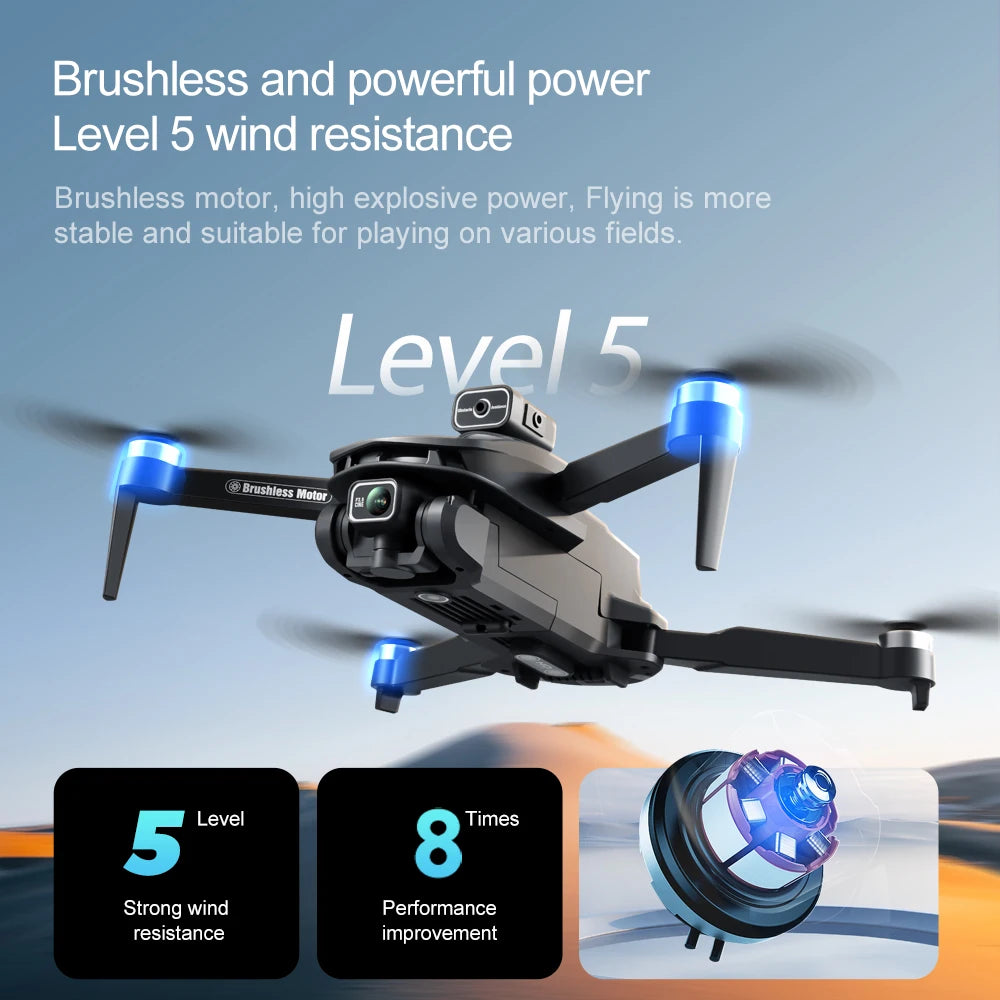 V168 Max Mini Drone Dual Cameras 5G WiFi FPV Remote