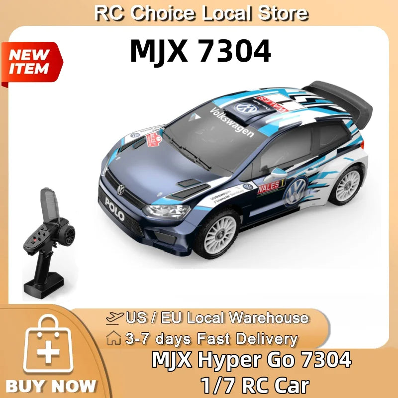 BEYONDSKYCE MJX 7304 1to7 RC Rally Car 4WD Brushless