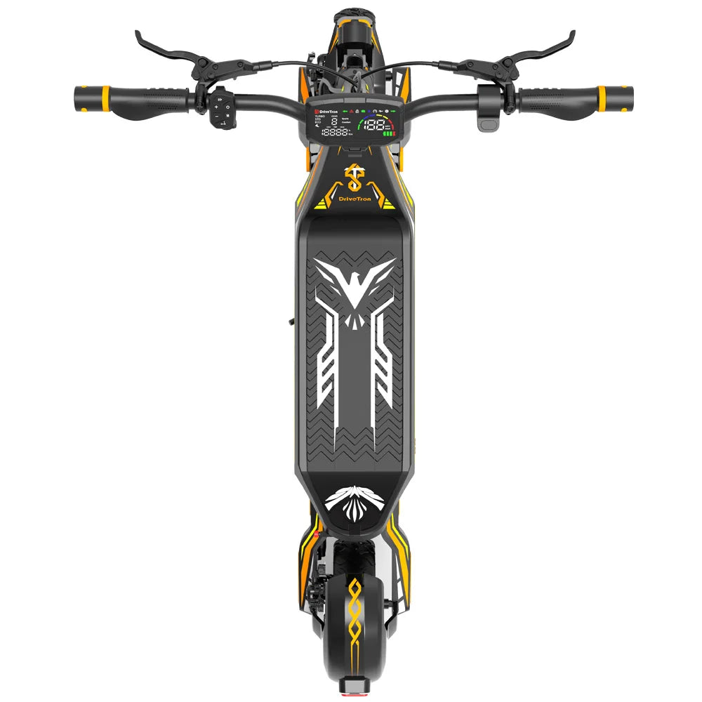 DriveTron Dual Motor Electric Scooter with Hydraulic Brakes Off Road