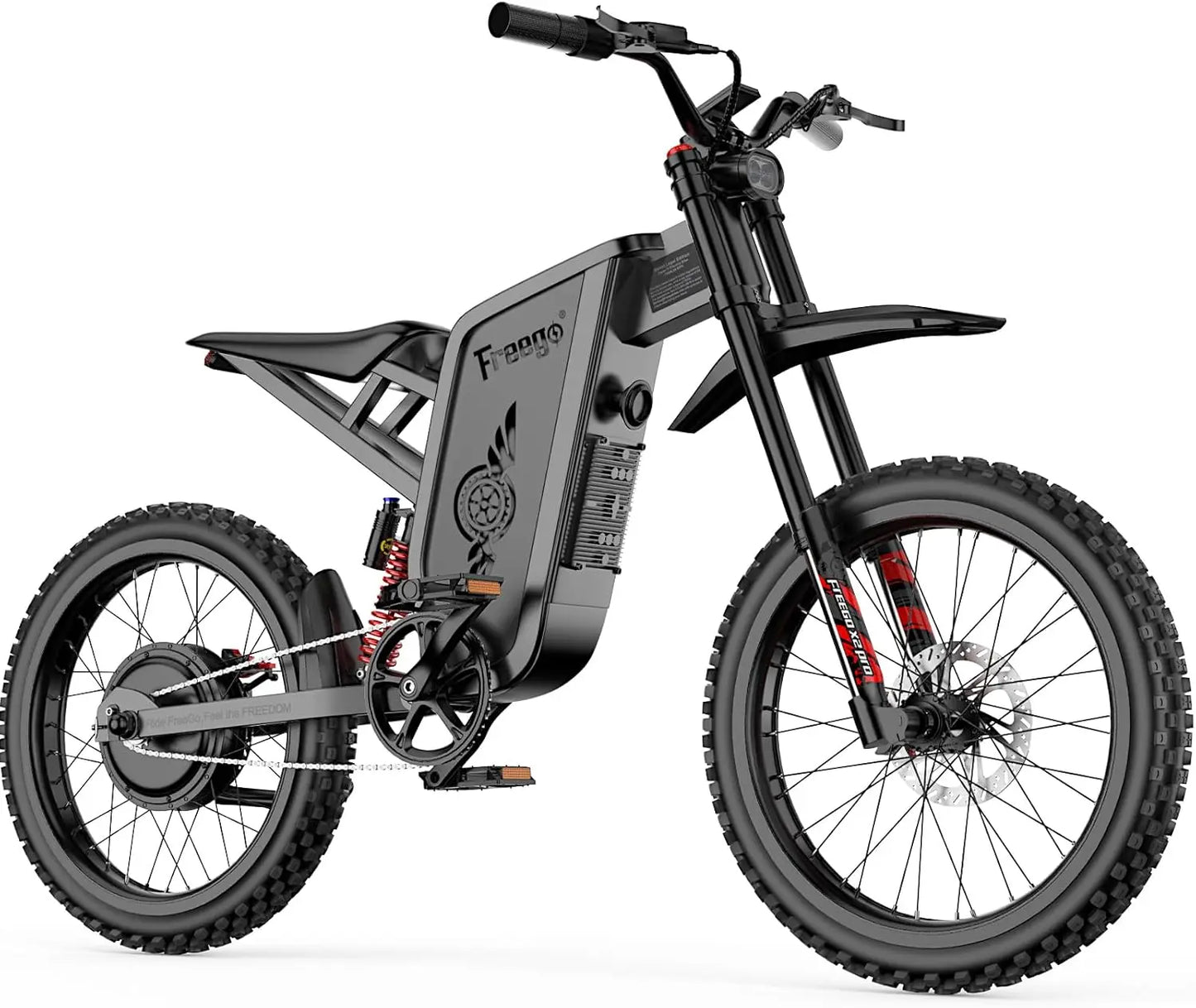 Electric Dirt Bike Pro 6000W Peak Motor 1800Wh Battery