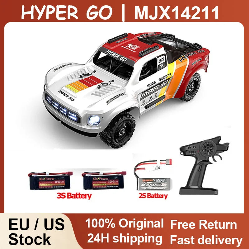 JIUSI Hyper Go MJX14211 4WD Brushless RC Car With Gyro