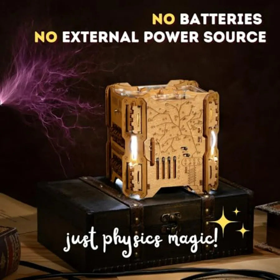 Tesla Box Electronic Puzzle Box Escape Room Brain Teaser