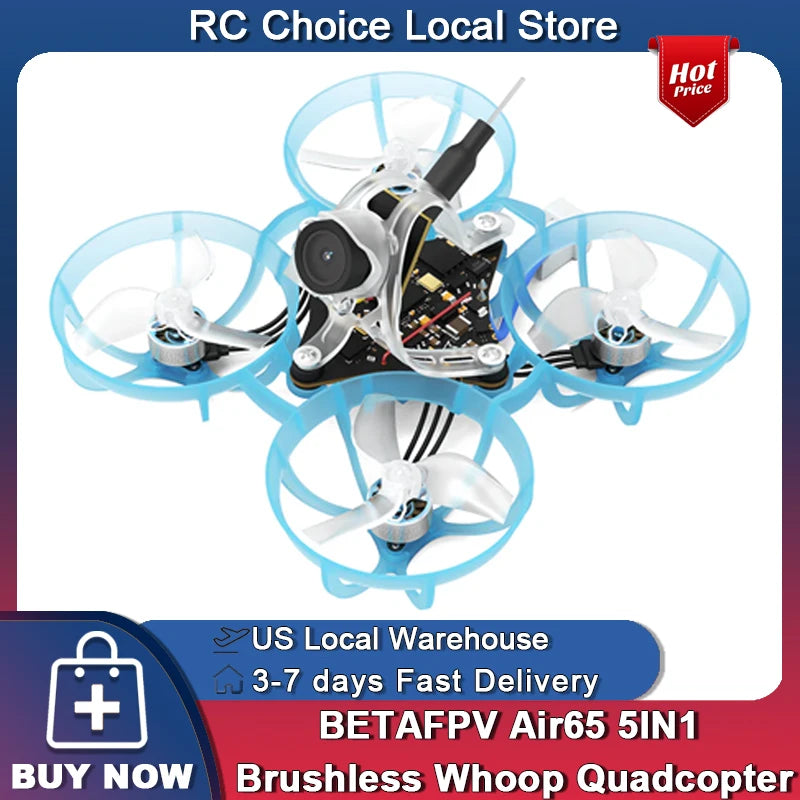 Betafpv Air65 5 In 1 Brushless Whoop Quadcopter RC Drone