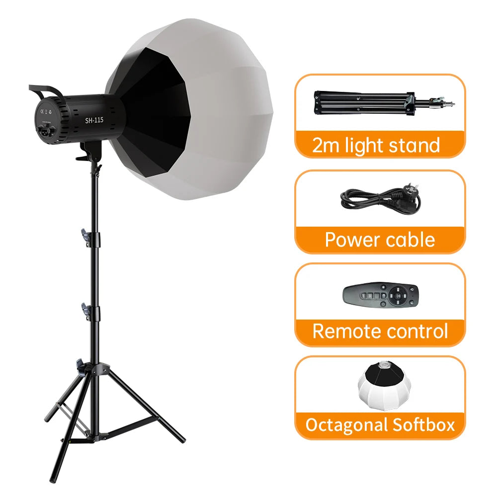 Bowens Lighting 115W LED Studio Lamp 220V Daylight 3000K 6000K