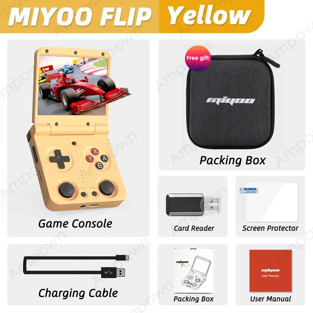 Miyoo Flip V2 Handheld Game Console Onion OS Retro Gaming