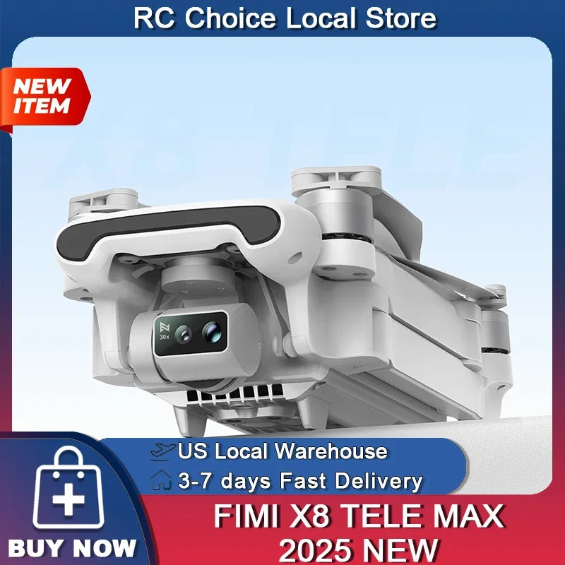 FIMI X8 Tele Max 4K Professional Drone 3 Axis Gimbal